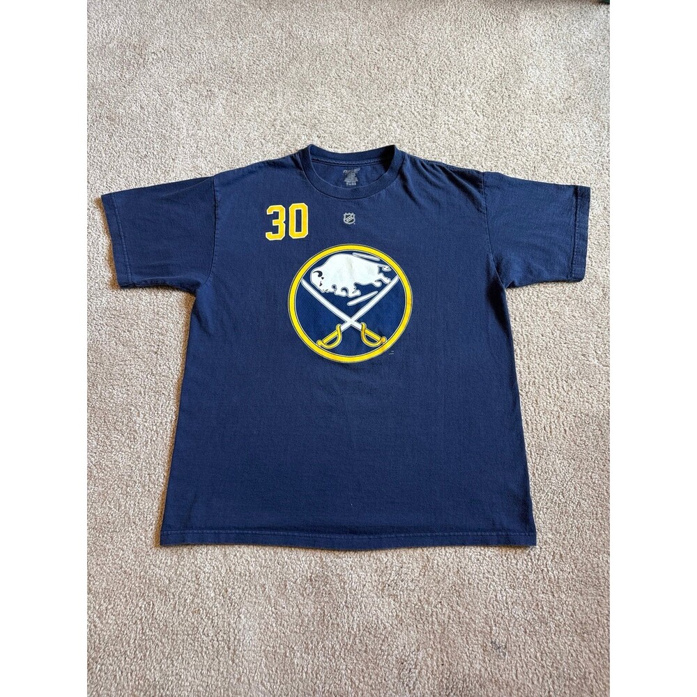 Ryan Miller Buffalo Sabres Reebok Vintage Men’s Tee Size Large